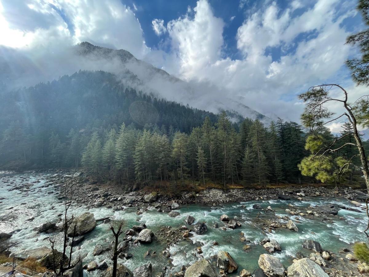 Wabi Sabi Riverside Hostel Kasol Buitenkant foto