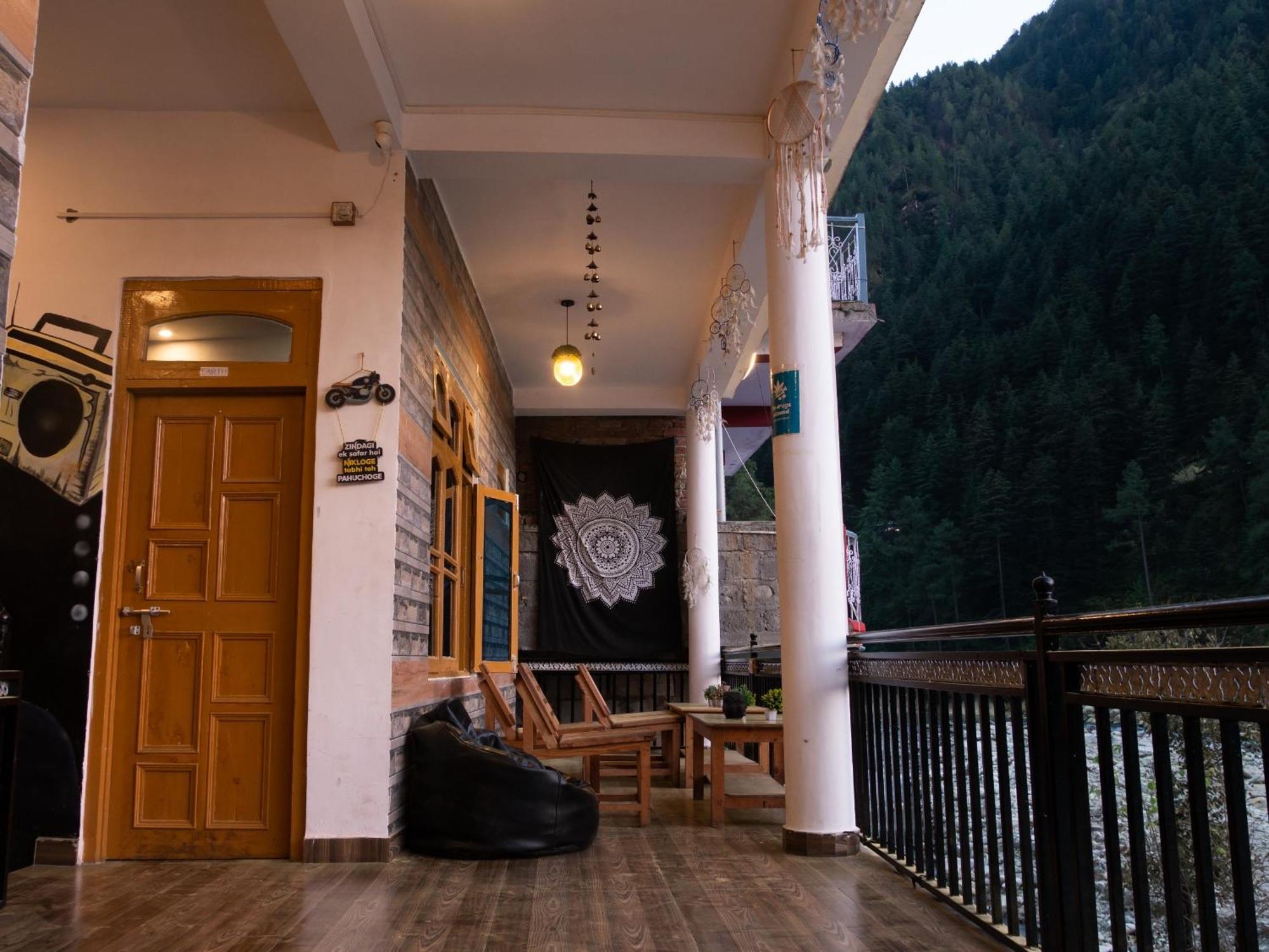 Wabi Sabi Riverside Hostel Kasol Buitenkant foto